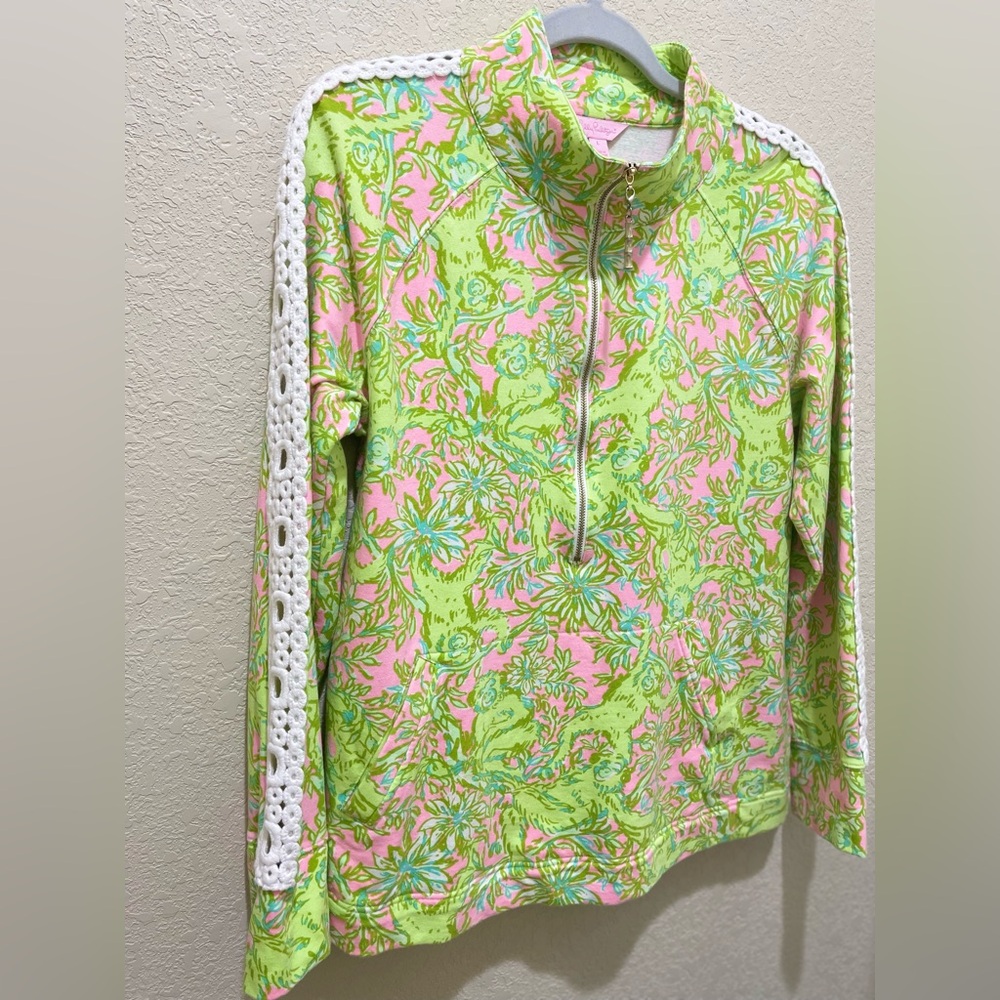 Lilly Pulitzer French Terry Pullover - Picture 3 of 7